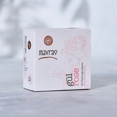Gül Zeytinyağı Sabunu (150 gr) Mavras