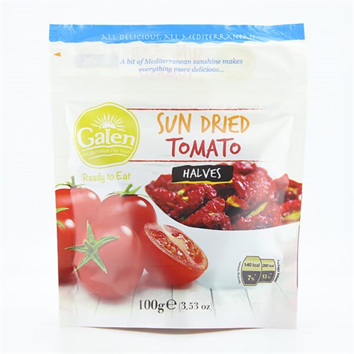 Güneşte Kurutulmuş Domates (Doypack,100 gr) Galen