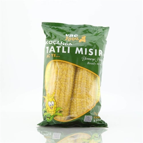 Haşlanmış Koçanda Tatlı Mısır (2'li paket) Vac Food