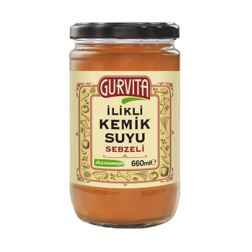 İlikli Kemik Suyu Sebzeli (320 ml) Gurvita