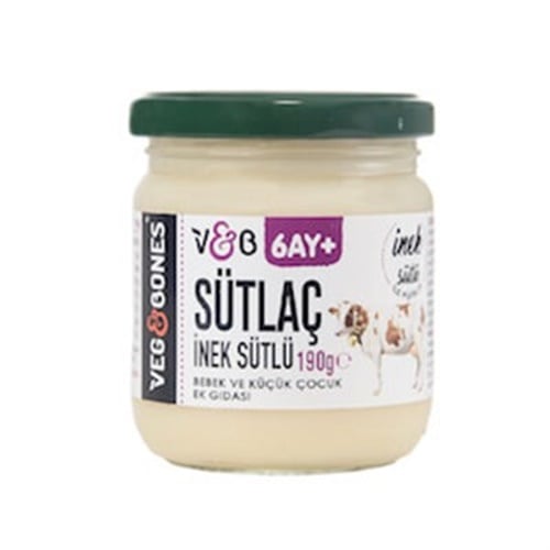 İnek Sütlü Sütlaç (190 gr) Veg&Bones