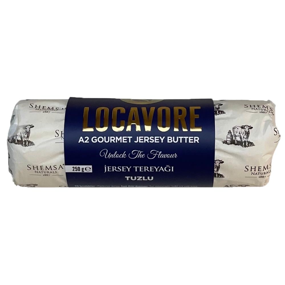 Jersey A2 Gurme Tuzlu Tereyağı (250 gr) Shemsa Naturals Locavore