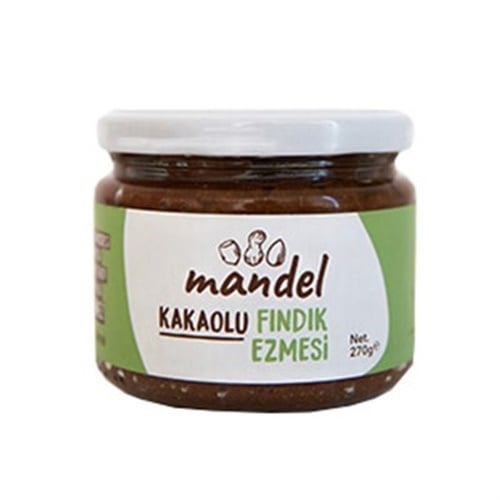 Kakaolu Fındık Ezmesi (270 gr) Mandel