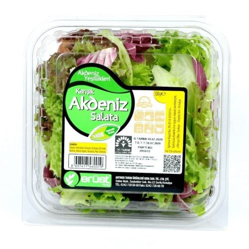 Karışık Akdeniz Salatası, Akdeniz (150 gr), Erüst