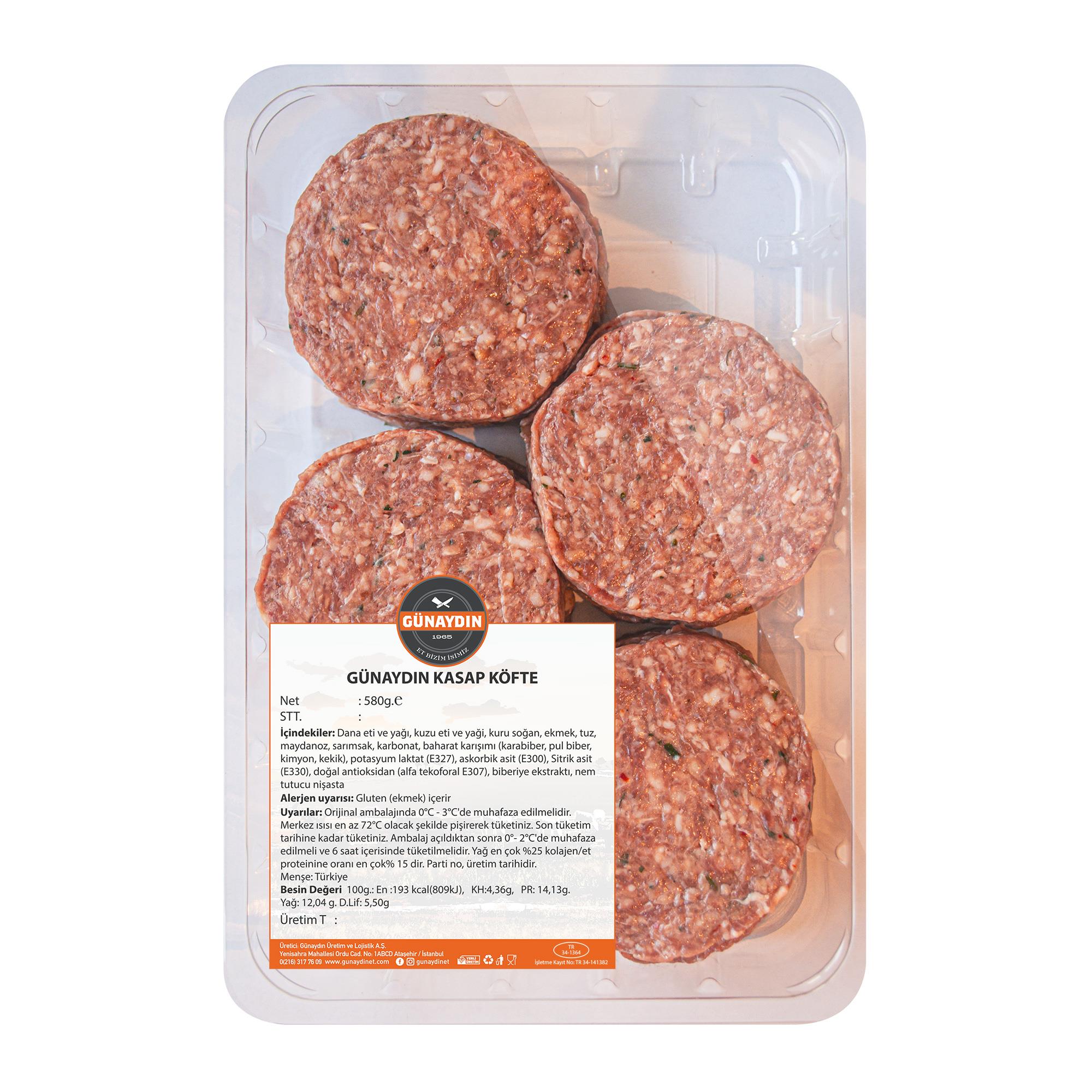 Kasap Köfte (580 gr) Günaydın