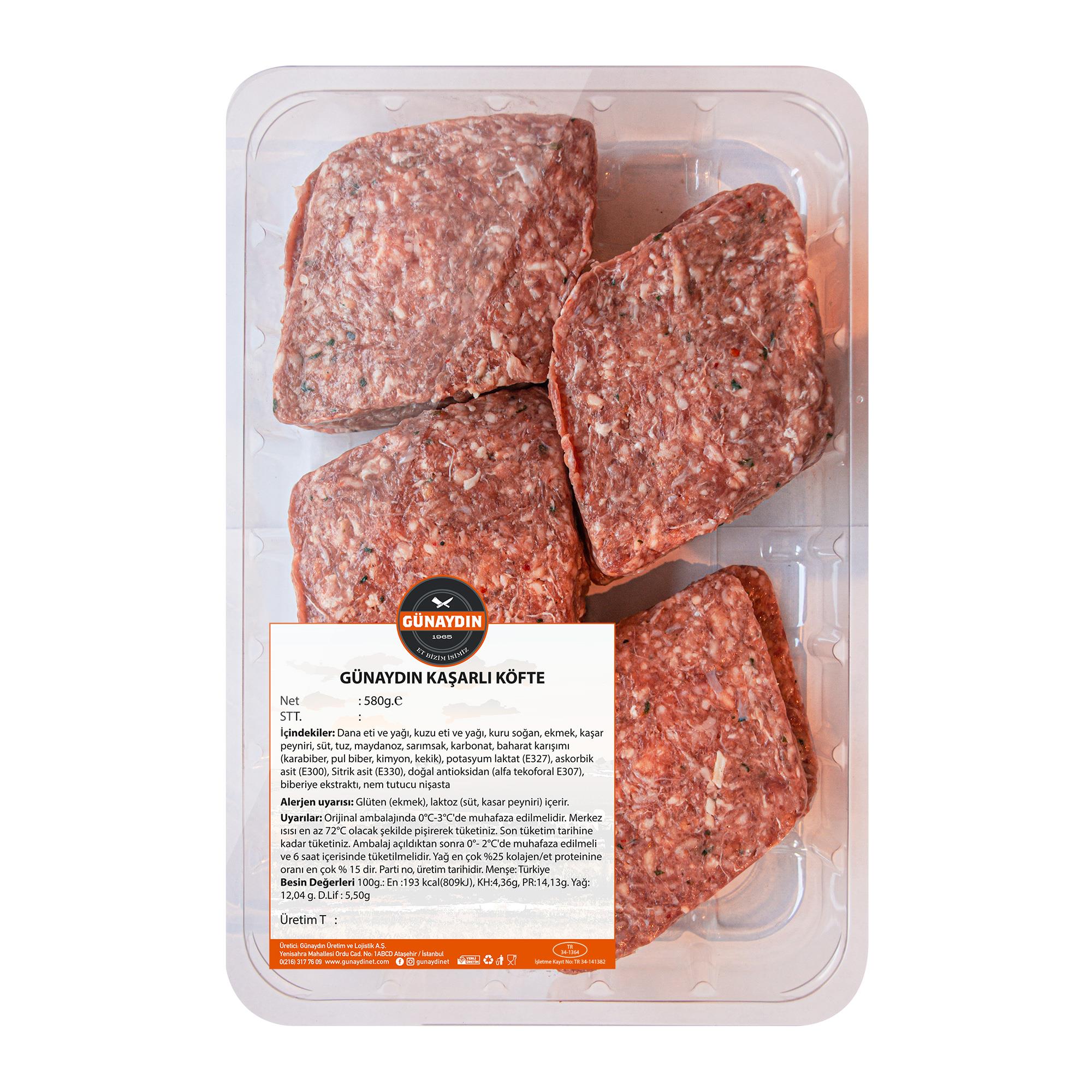 Kaşarlı Köfte (580 gr) Günaydın