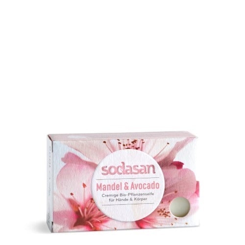 Katı El Ve Vücut Yıkama Sabunu Badem & Avokado (100 Gr) Sodasan
