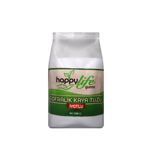 Kaya Tuzu Sofralık (750 gr) Happy Life