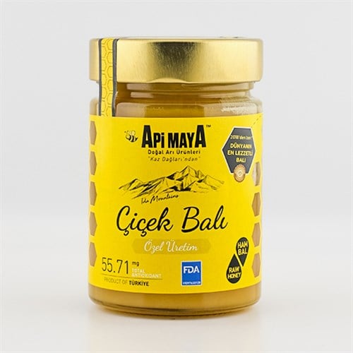 Kaz Dağları Çiçek Balı, Özel Üretim (455 gr) Api Maya