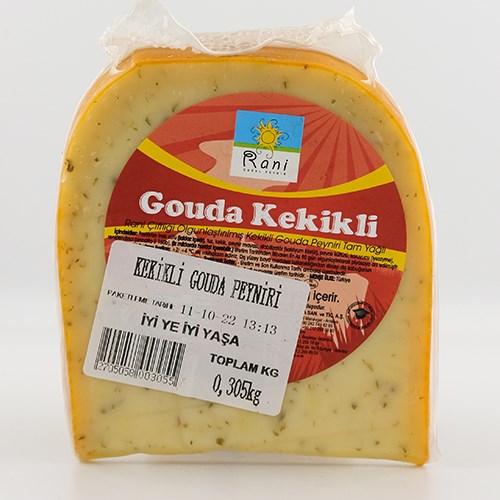Kekikli Gouda Peyniri (200 gr) Rani Çiftliği