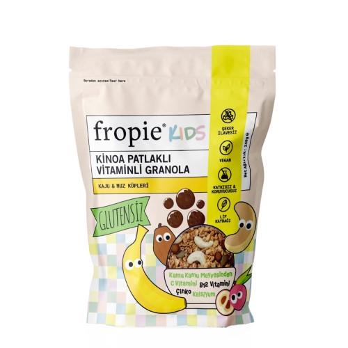 Kids Granola , Kaju & Muz Küpleri (240 gr) Fropie