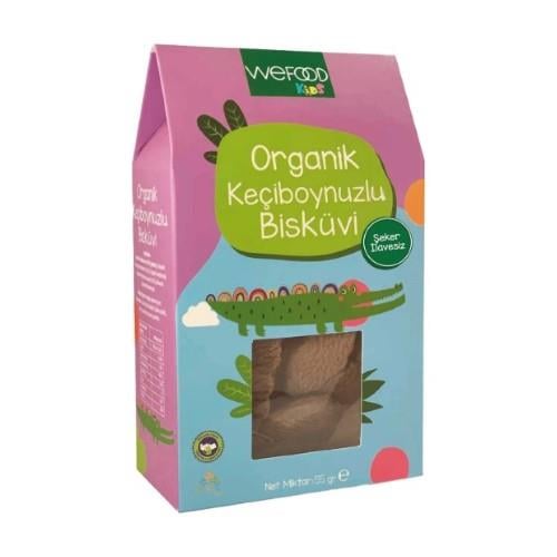 Kids Organik Keçiboynuzlu Bisküvi (55 gr) Wefood