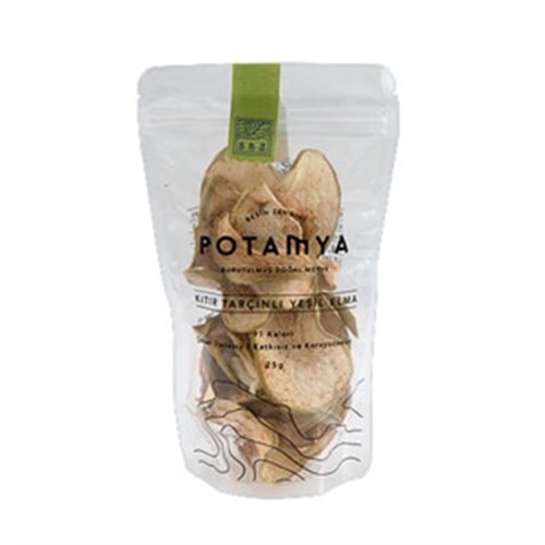 Kıtır Tarçınlı Yeşil Elma (25 gr) Potamya