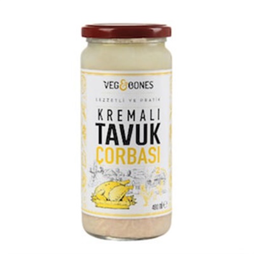 Kremalı Tavuk Çorbası (480 m) Veg&Bones