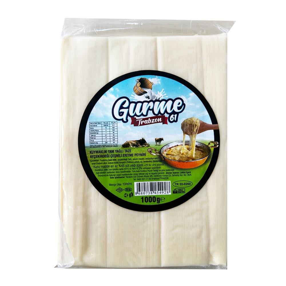Kuymaklık Ay Çekirdeği Çeşnili Eritme Peynir (1 kg) Gurme Trabzon 61