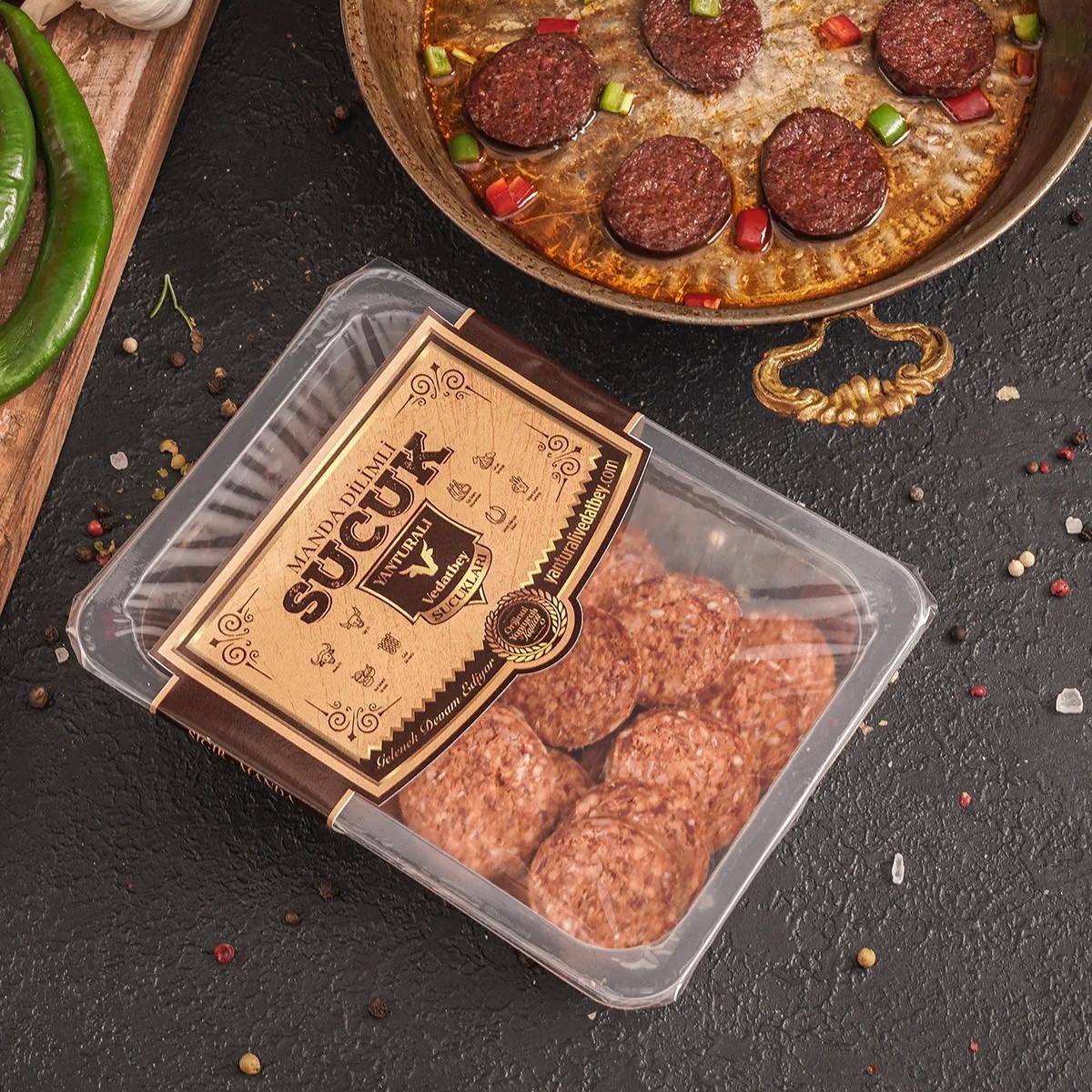 Manda Dilimli Sucuk (250 gr) Yanturalı Vedatbey