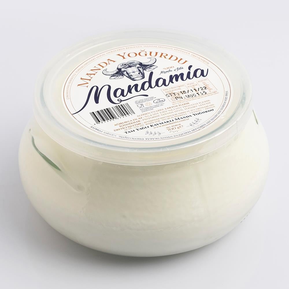 Manda Yoğurt, Cam Kase (700 gr) Mandamia