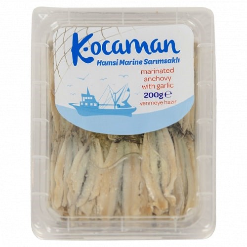 Marine Sarımsaklı Hamsi (200 gr) Kocaman