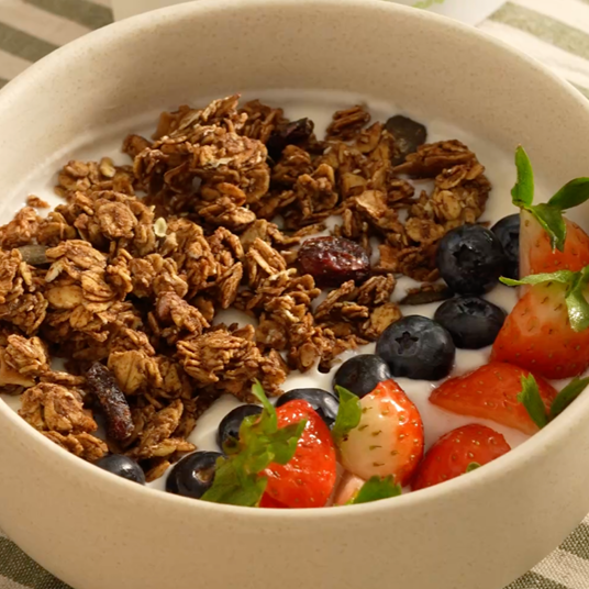 Meyveli Matcha Granola Malzemeleri