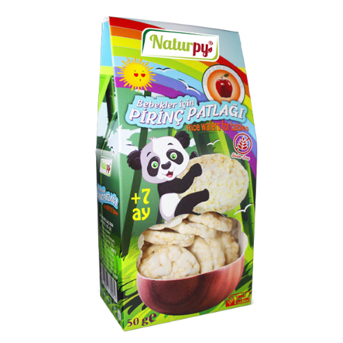 Naturpy  Bebekler İçin Prinç Patlağı (Glutensiz) (50gr)