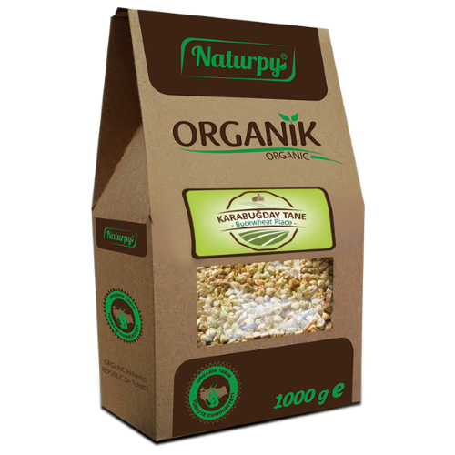 Naturpy Organik Kara Buğday Tane  (1000gr)