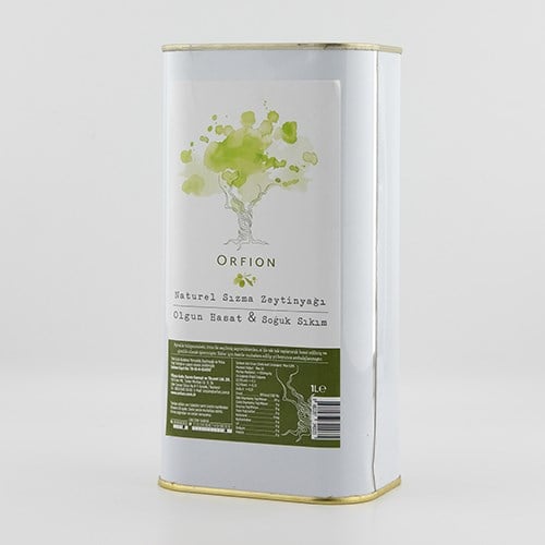 Orfion Naturel Sızma Zeytinyağı (1 litre) Soğuk Sıkım