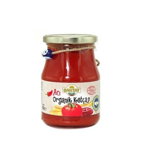 Organik Acılı Ketçap (360 gr) Baktat