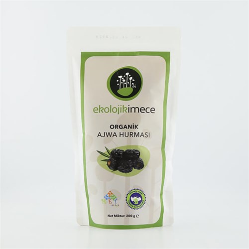 Organik Ajwa Hurma (200 gr) Ekolojik İmece