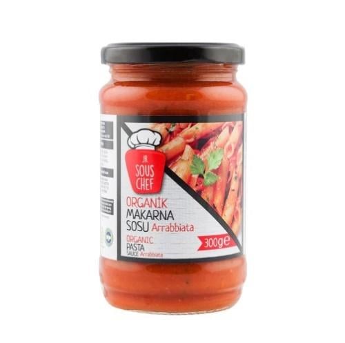 Organik Arabiata Makarna Sosu (300 gr) Jr.Sous Chef