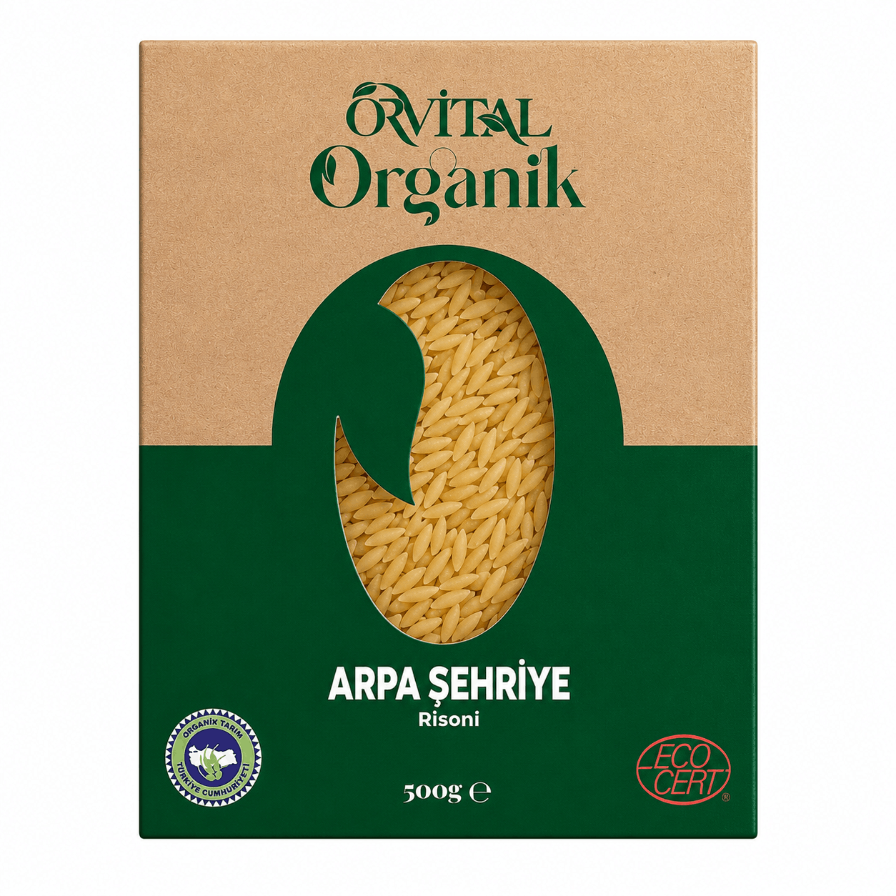 Organik Arpa Şehriye, 500 gr (Orvital)