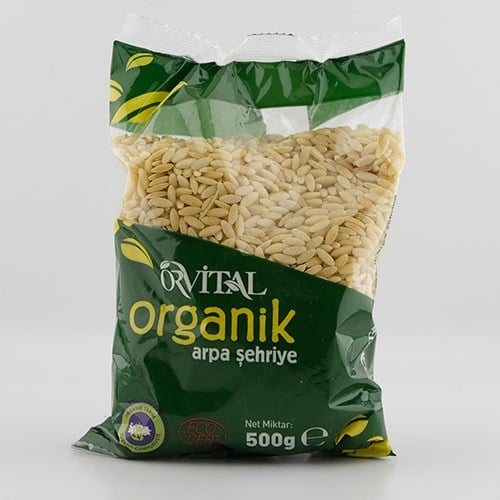 Organik Arpa Şehriye, 500 gr (Orvital)