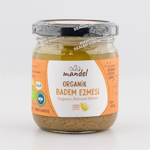 Organik Badem Ezmesi (180 gr) Mandel