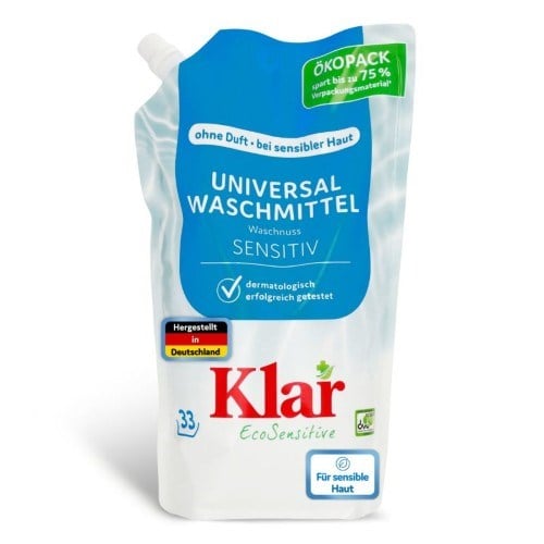 Organik Çamaşır Yıkama Sıvısı (1,5 litre) Klar