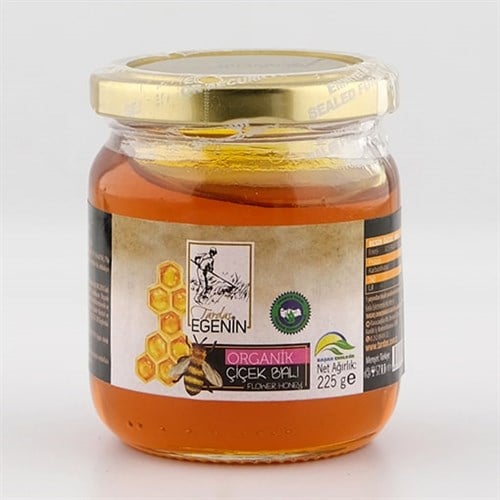 Organik Çiçek Balı (225 gr) Egenin