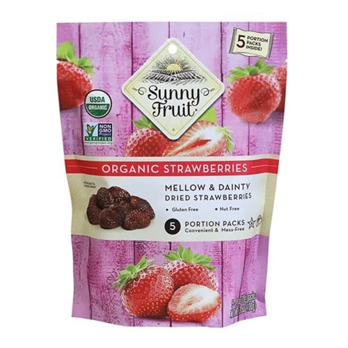 Organik Çilek Kurusu (20 gr) Sunny Fruit