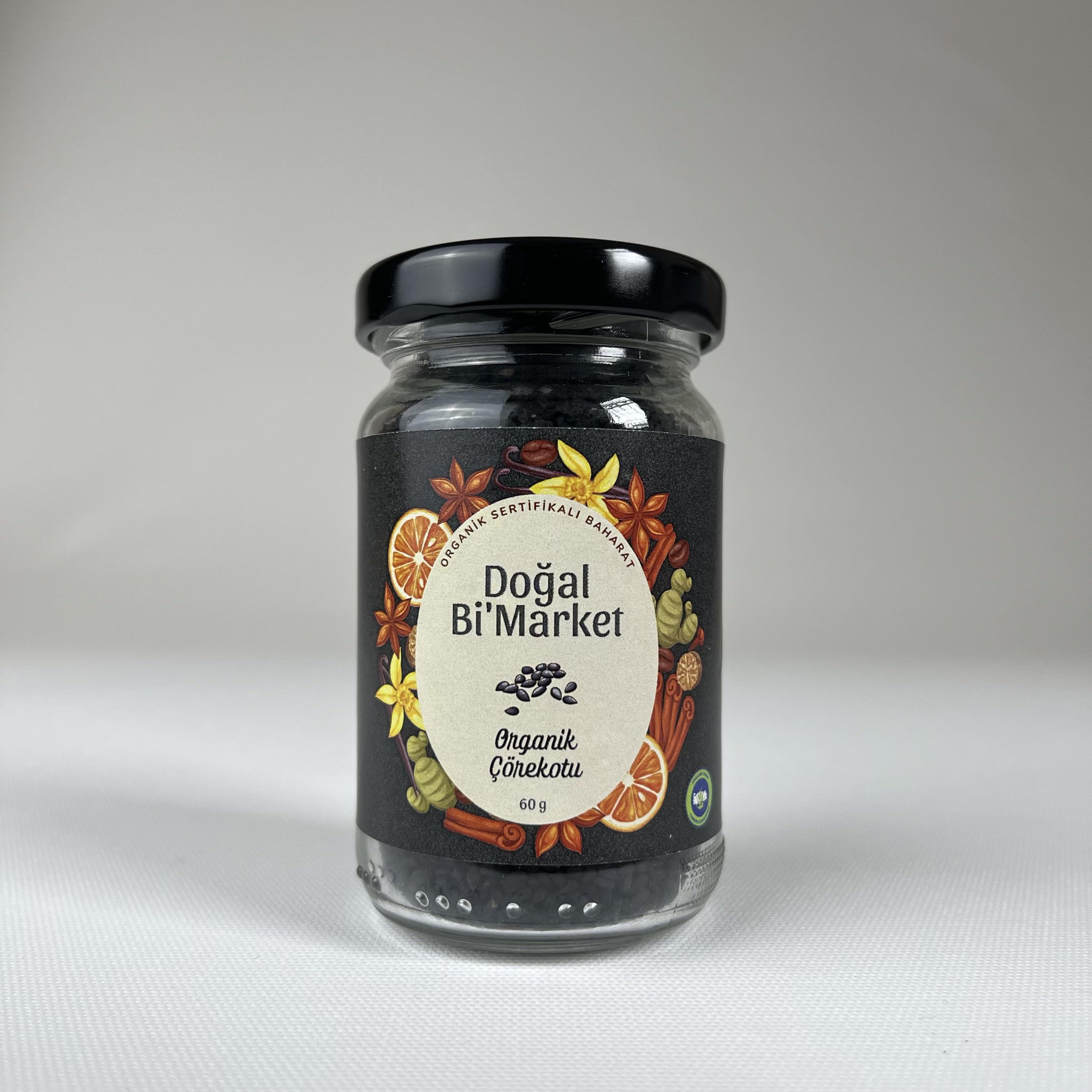 Organik Çörekotu (60 gr) Doğal Bi'Market