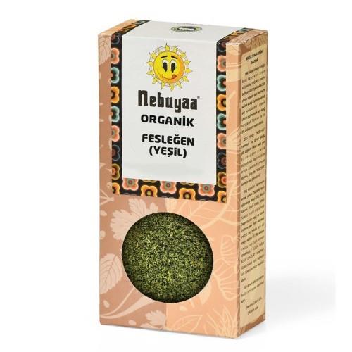 Organik Fesleğen Baharatlık,Yeşil (30 gr) Nebuyaa