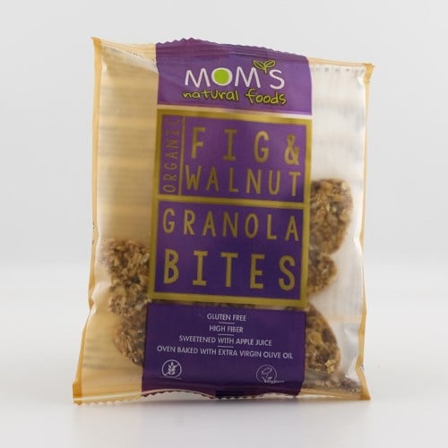 Organik Glutensiz İncir-Ceviz Granola Bites (40 gr) Mom's