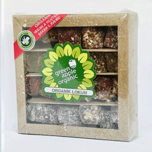 Organik Karışık Lokum (200 gr) Green Apple