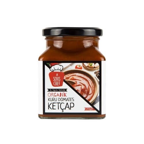 Organik Kuru Domates Ketçap (290 gr) Jr.Sous Chef