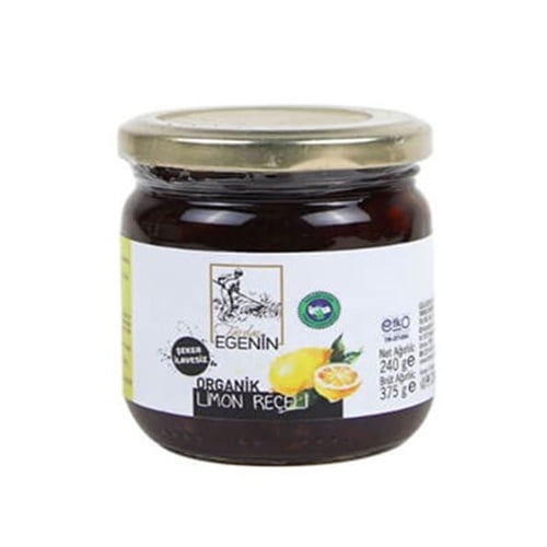 Organik Limon Reçeli (240 gr) Egenin