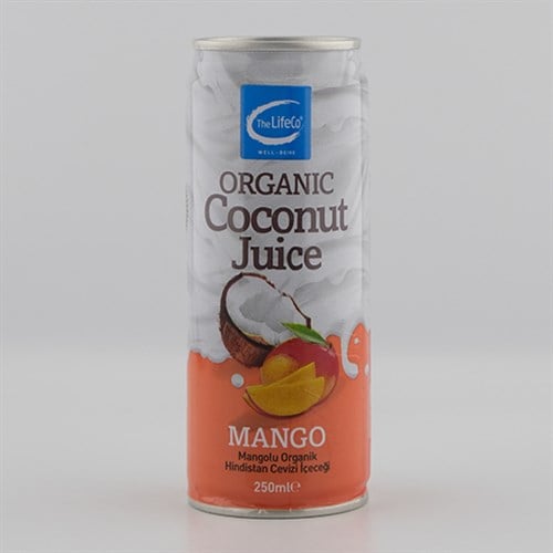 Organik Mangolu Hindistan Cevizi İçeceği (250 ml) TheLifeCo