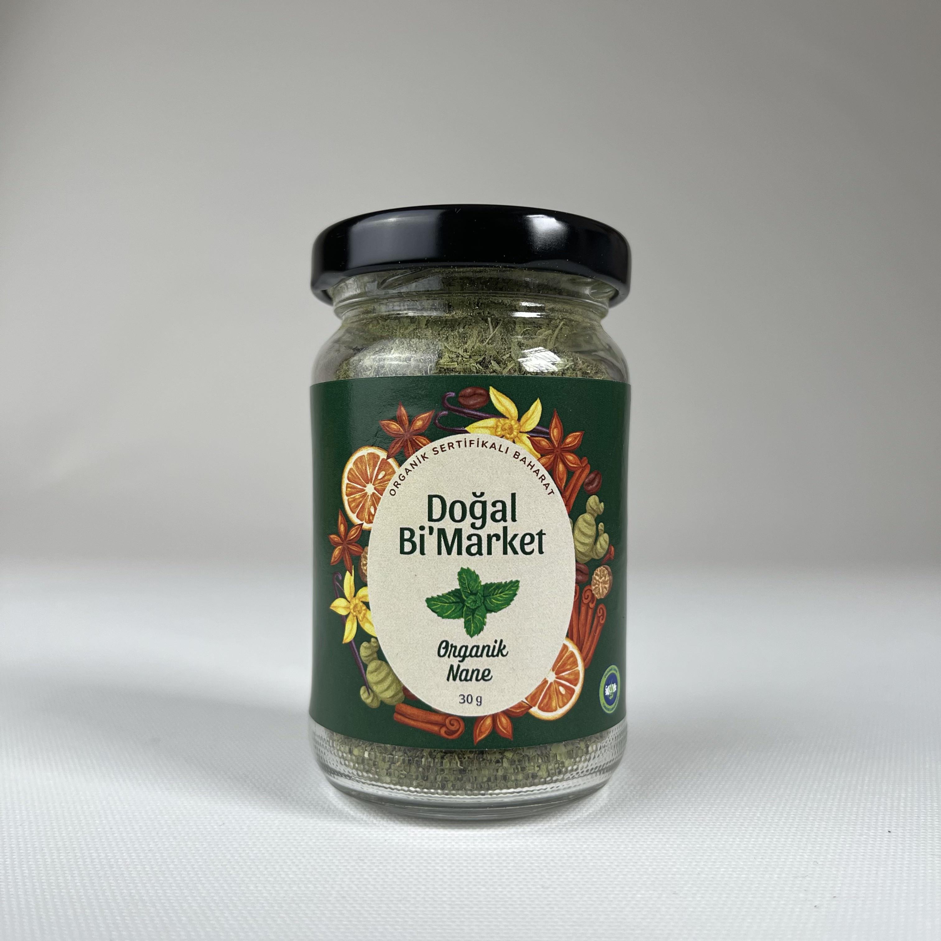 Organik Nane (30 gr) Doğal Bi'Market