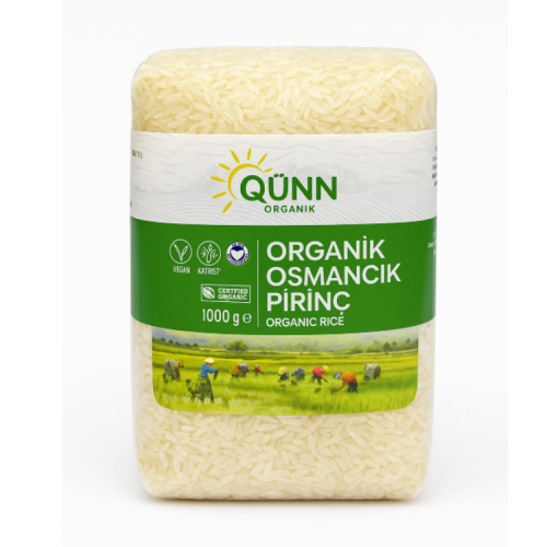 Organik Osmancık Pirinç (1000 GR ) Qünn
