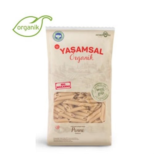 Organik Penne Makarna (800 gr) Yaşamsal Organik