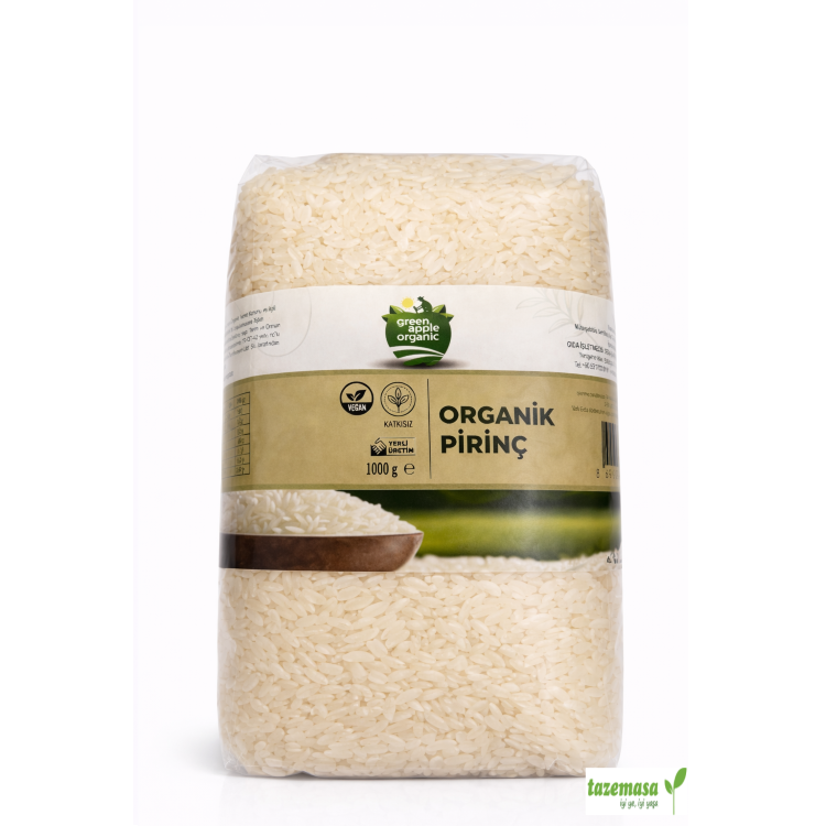Organik Pirinç ( 1 Kg ) Green Apple