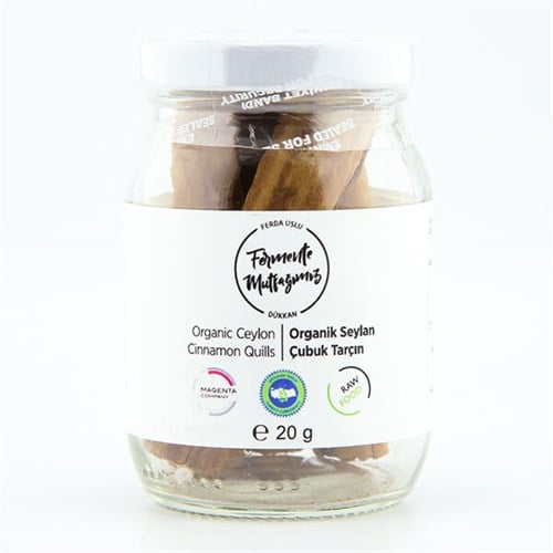 Organik Seylan Çubuk Tarçın (20 gr) Fermente Mutfağım