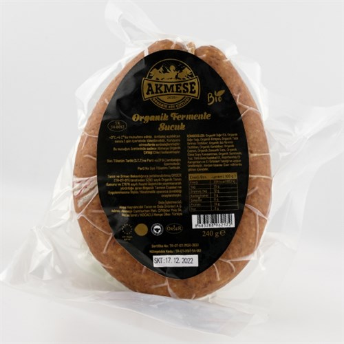 Organik Sucuk (240 gr) Akmeşe