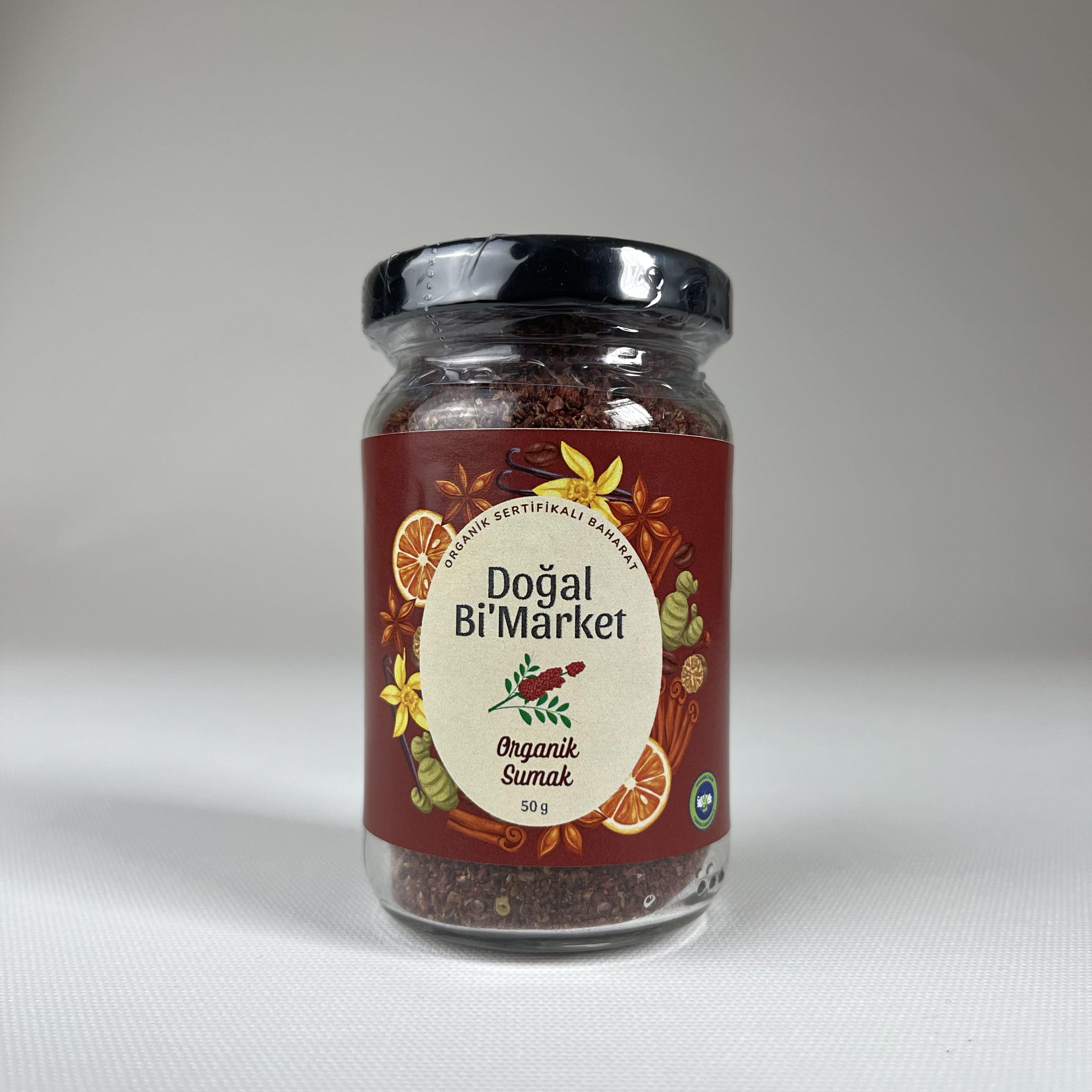 Organik Sumak (50 gr) Doğal Bi'Market