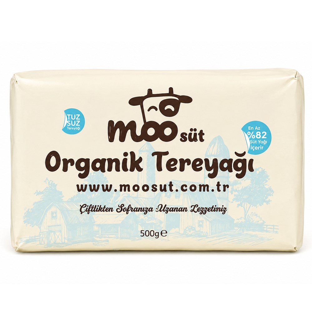 Organik Tereyağ (500gr) MOO
